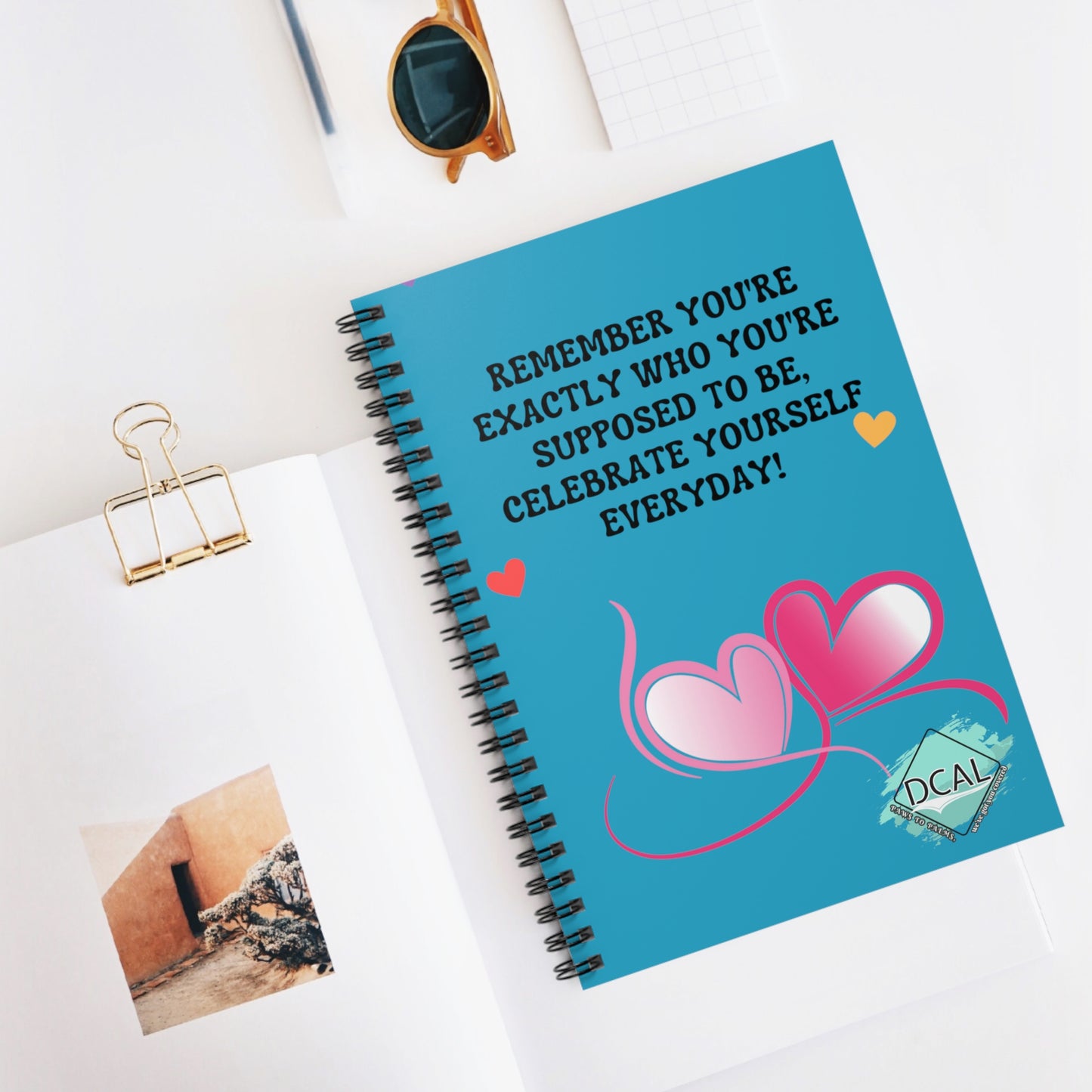 DCAL Accessories "Remember Who You Are" Spiral journal