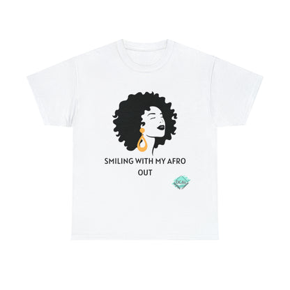 DCAL Graphic Tees "Afro Out" Unisex Heavy Cotton Tee