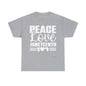 DCAL Juneteenth "Peace, Love (light)"Unisex Heavy Cotton Tee