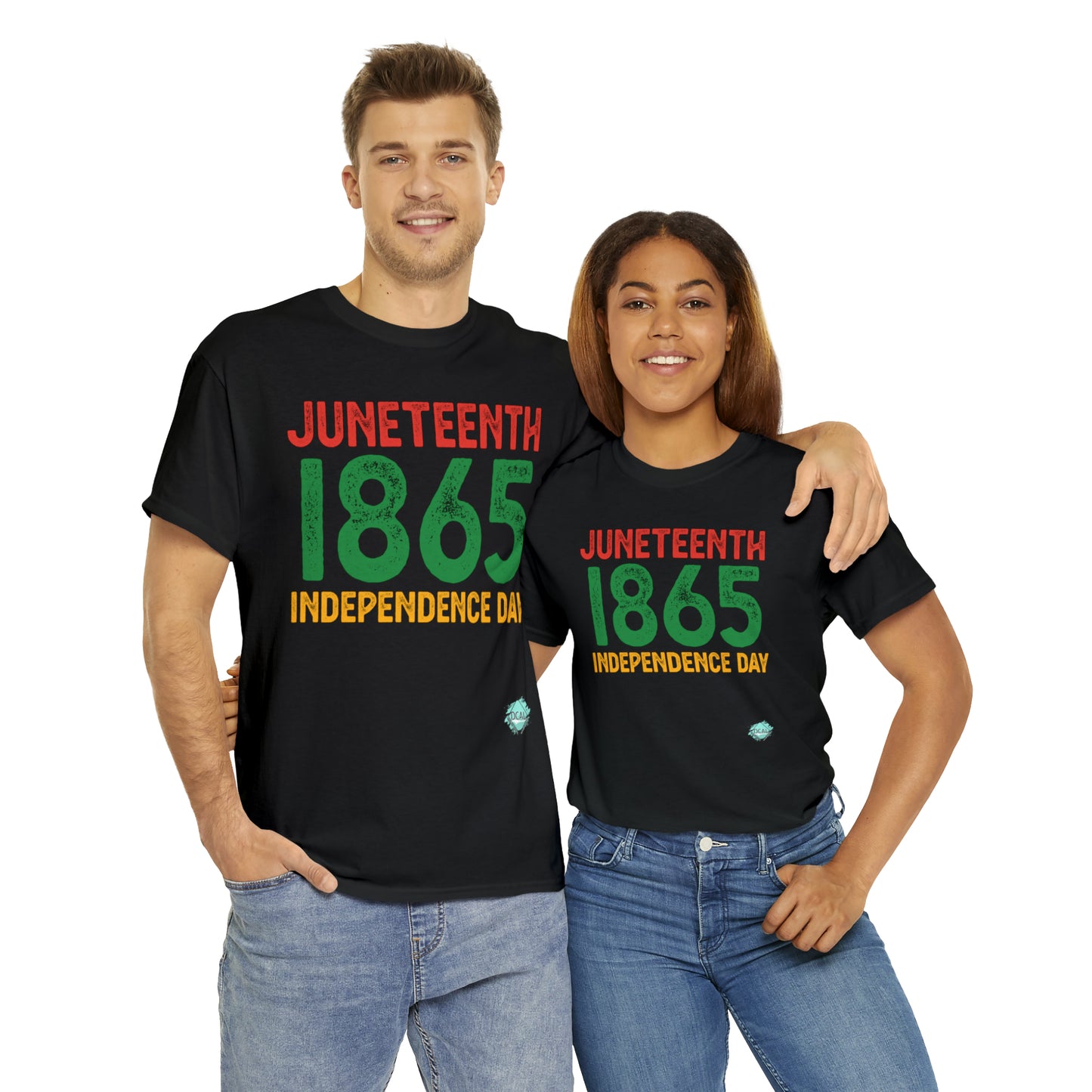 DCAL Juneteenth "1865" Unisex Heavy Cotton Tee