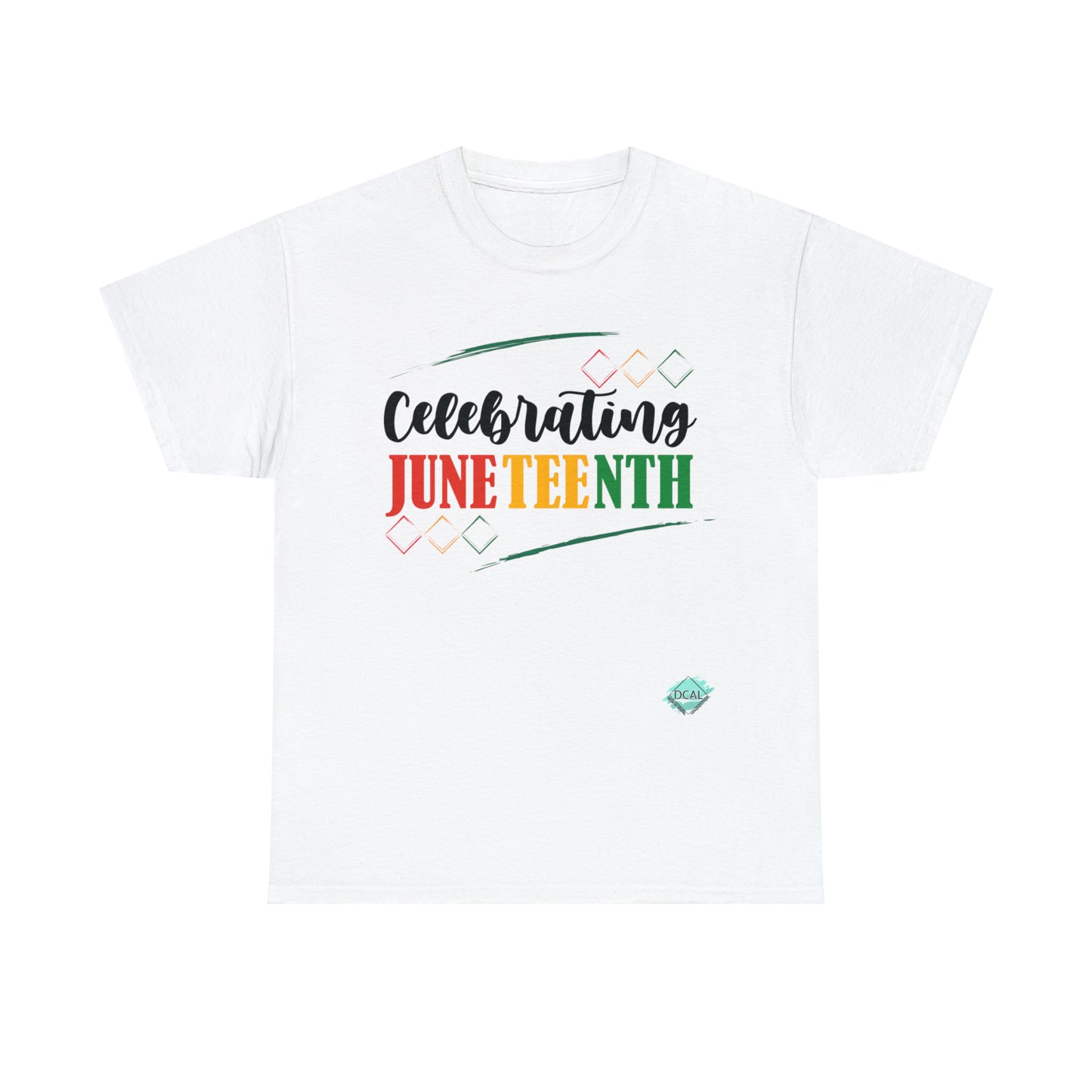DCAL Juneteenth "Celebrating" Unisex Heavy Cotton Tee