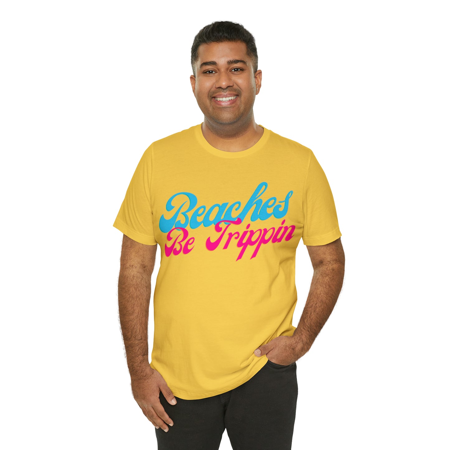 DCAL Beach Collection "Beach Be Trippin" Unisex Jersey Short Sleeve Tee