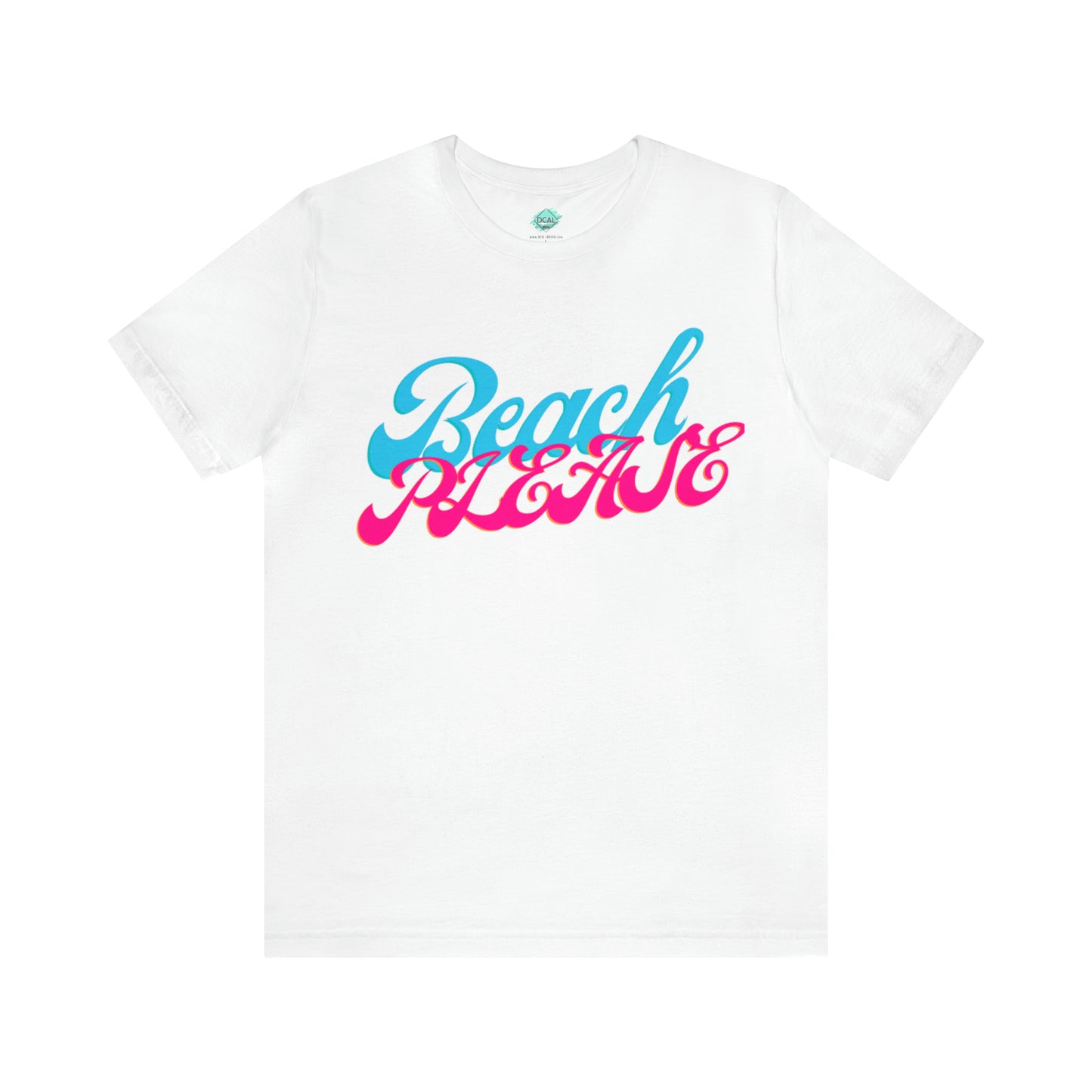 DCAL Beach Collection "Beach Please" Unisex Jersey Short Sleeve