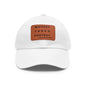 DCAL Accessories Dad Hat with Leather Patch (Rectangle)