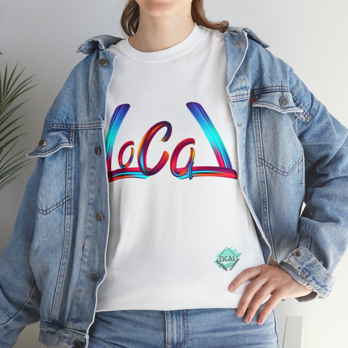 DCAL Graphic Tees "Local Colorful" Unisex Heavy Cotton Tee
