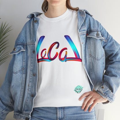 DCAL Graphic Tees "Local Colorful" Unisex Heavy Cotton Tee