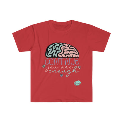 DCAL Strength In Stiches "You are Enough" Unisex Softstyle T-Shirt