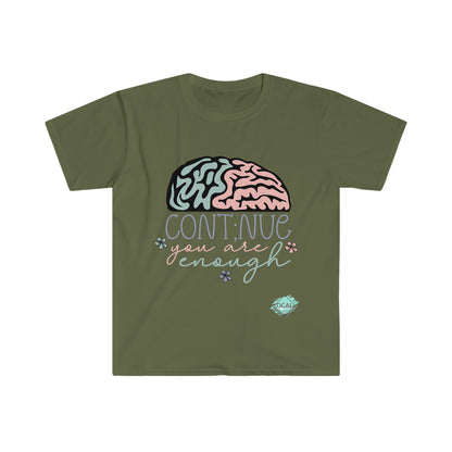 DCAL Strength In Stiches "You are Enough" Unisex Softstyle T-Shirt