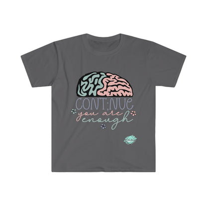 DCAL Strength In Stiches "You are Enough" Unisex Softstyle T-Shirt