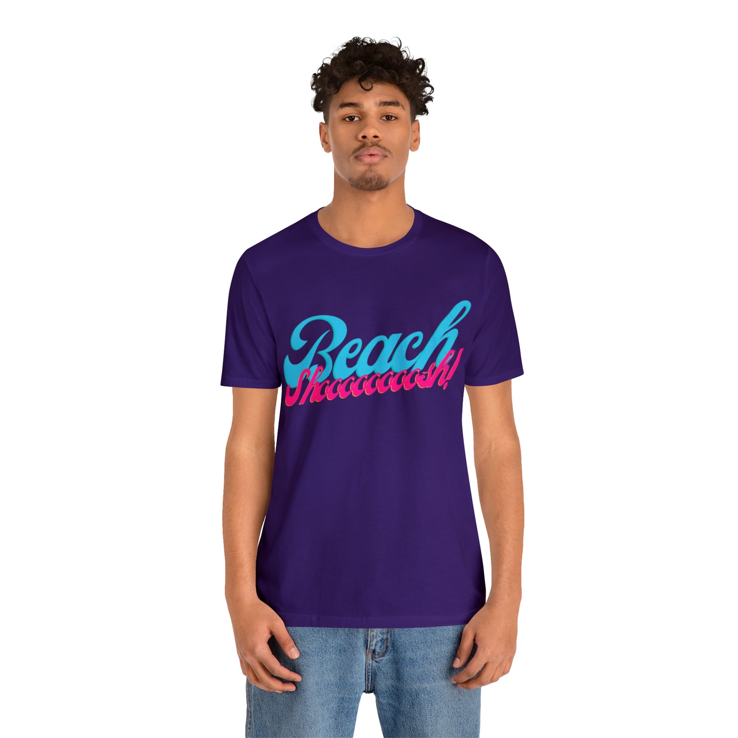 DCAL Beach Collection "Beach Shoosh" Unisex Jersey Short Sleeve Tee