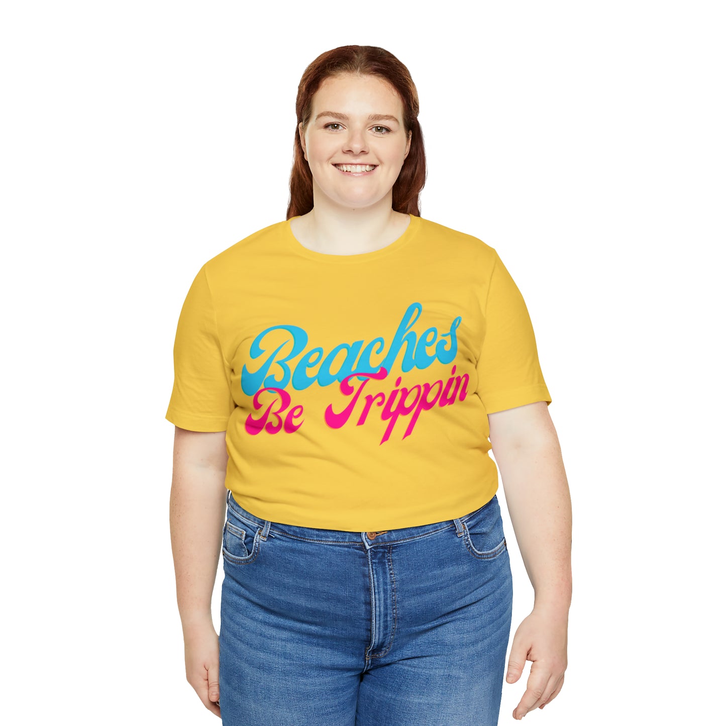 DCAL Beach Collection "Beach Be Trippin" Unisex Jersey Short Sleeve Tee