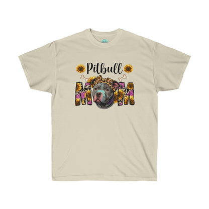 DCAL Pitbull Passion "Pitbull Mom" Unisex Ultra Cotton Tee