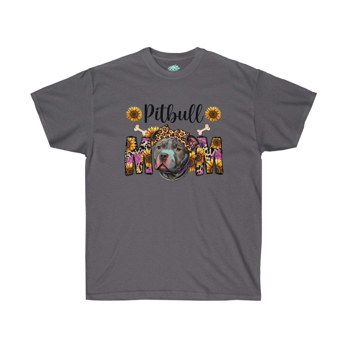 DCAL Pitbull Passion "Pitbull Mom" Unisex Ultra Cotton Tee