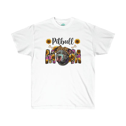 DCAL Pitbull Passion "Pitbull Mom" Unisex Ultra Cotton Tee