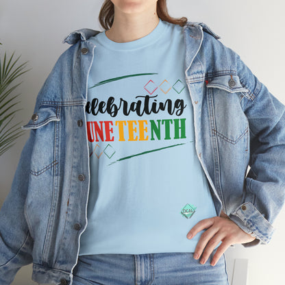 DCAL Juneteenth "Celebrating" Unisex Heavy Cotton Tee
