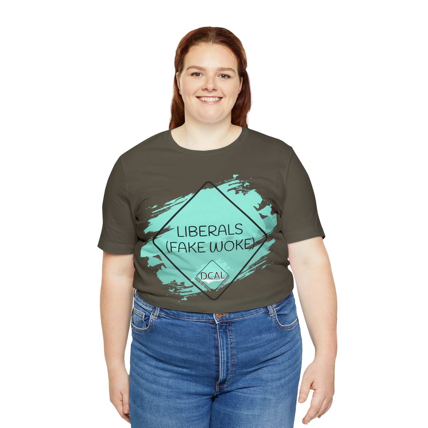 DCAL Graphic Tees "Fake Woke" Unisex Jersey Short Sleeve Tee