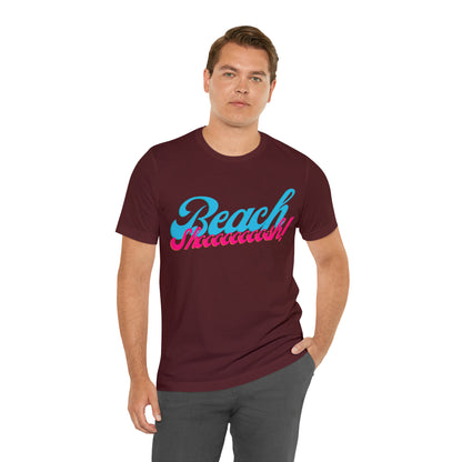 DCAL Beach Collection "Beach Shoosh" Unisex Jersey Short Sleeve Tee