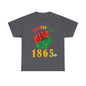 DCAL Juneteenth "1865 Fist" Unisex Heavy Cotton Tee