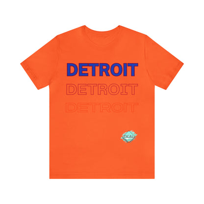 DCAL Downtown Diaries "Detroit" Unisex Jersey Short Sleeve Tee