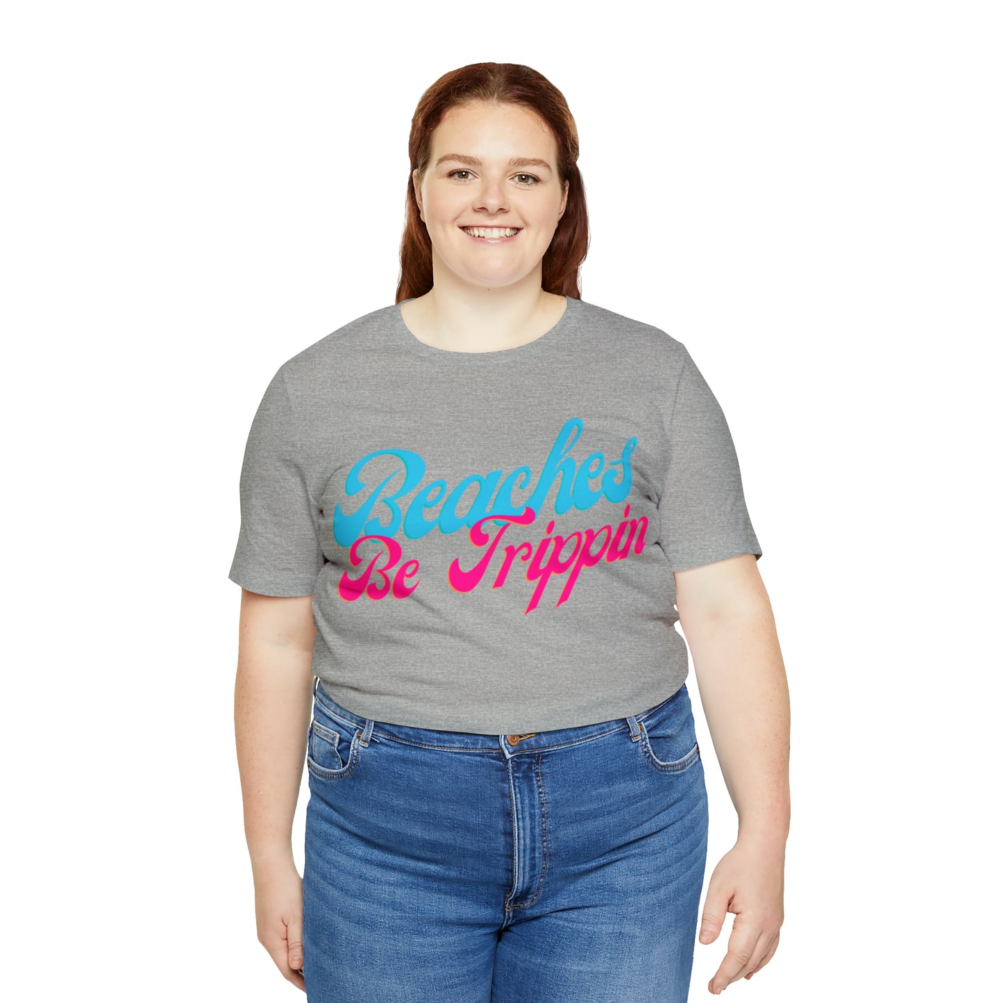 DCAL Beach Collection "Beach Be Trippin" Unisex Jersey Short Sleeve Tee