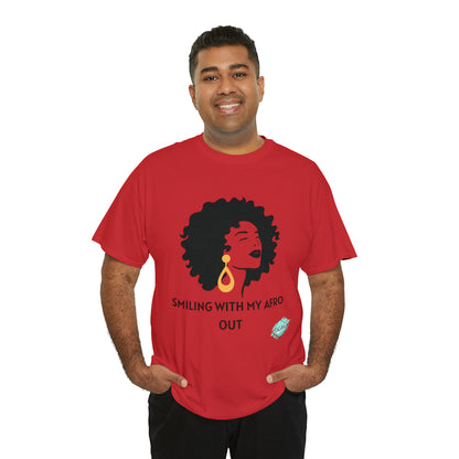 DCAL Graphic Tees "Afro Out" Unisex Heavy Cotton Tee