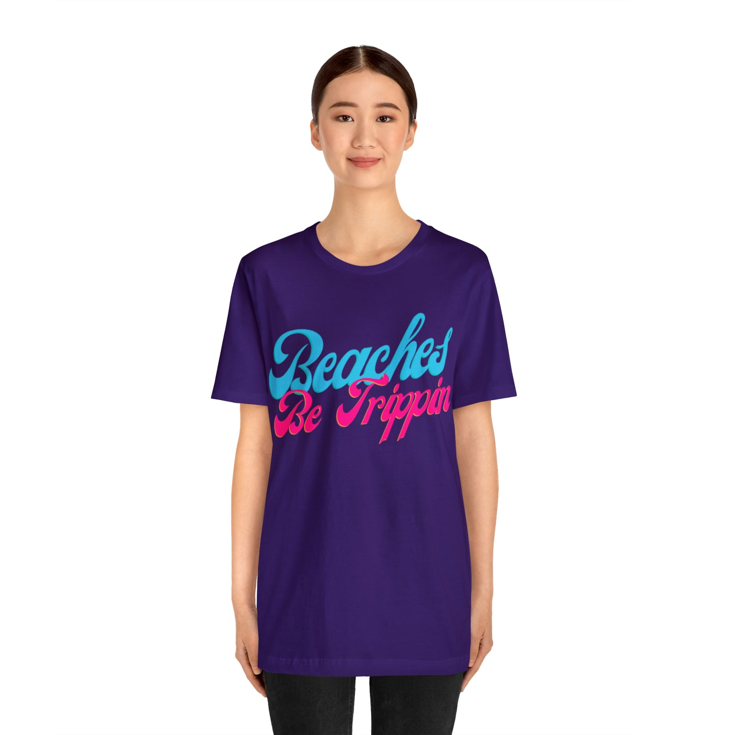 DCAL Beach Collection "Beach Be Trippin" Unisex Jersey Short Sleeve Tee