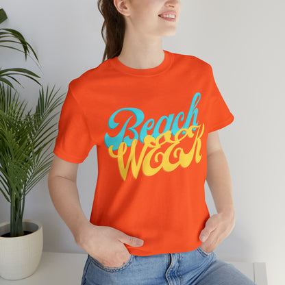 DCAL Beach Collection "Beach Week" Unisex Jersey Short Sleeve Tee