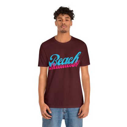 DCAL Beach Collection "Beach Shoosh" Unisex Jersey Short Sleeve Tee