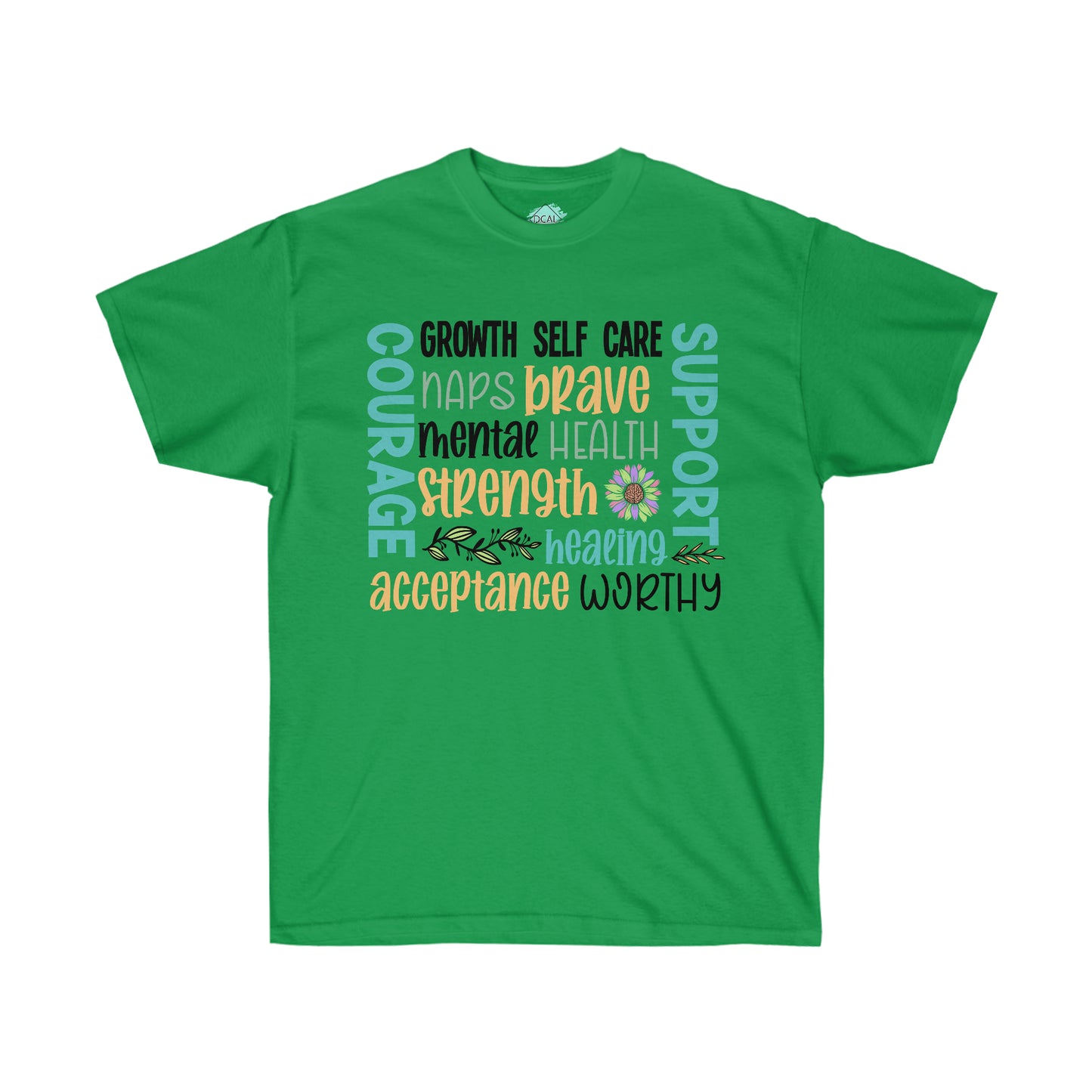 DCAL Strength in Stiches "Self Care"  Unisex Ultra Cotton Tee