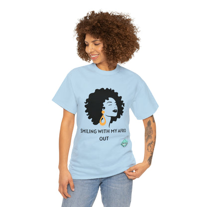 DCAL Graphic Tees "Afro Out" Unisex Heavy Cotton Tee
