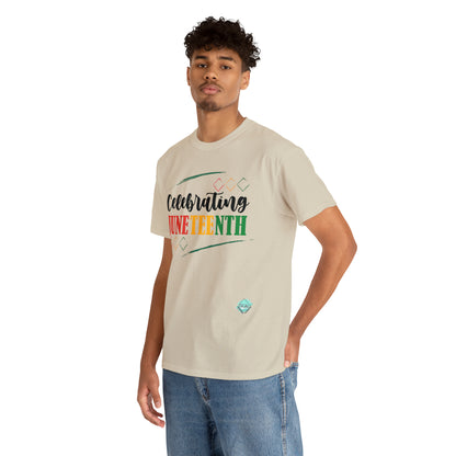 DCAL Juneteenth "Celebrating" Unisex Heavy Cotton Tee