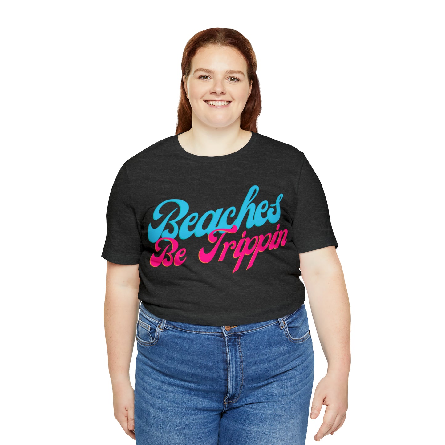 DCAL Beach Collection "Beach Be Trippin" Unisex Jersey Short Sleeve Tee