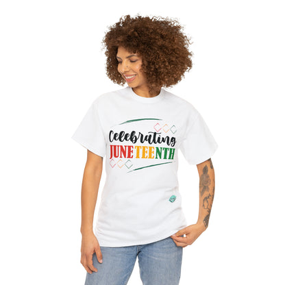 DCAL Juneteenth "Celebrating" Unisex Heavy Cotton Tee
