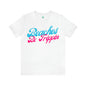 DCAL Beach Collection "Beach Be Trippin" Unisex Jersey Short Sleeve Tee