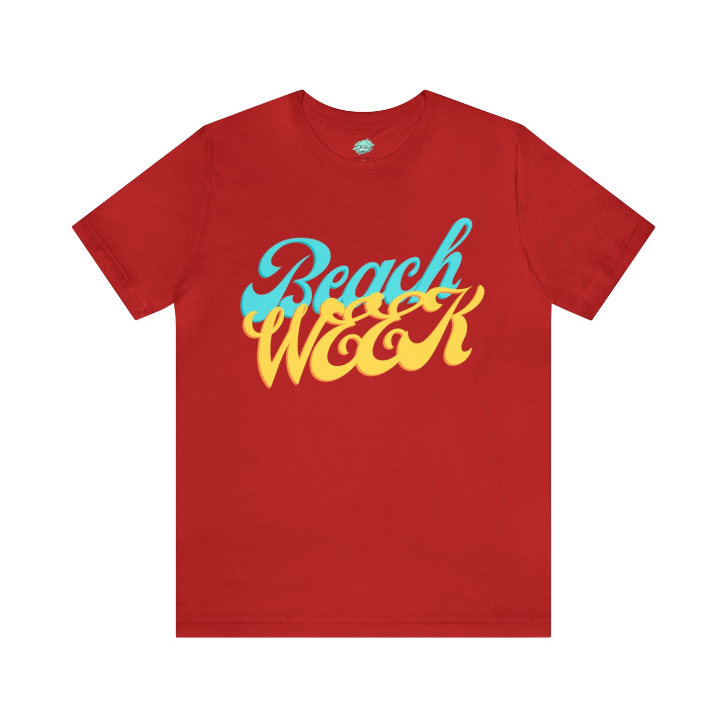 DCAL Beach Collection "Beach Week" Unisex Jersey Short Sleeve Tee