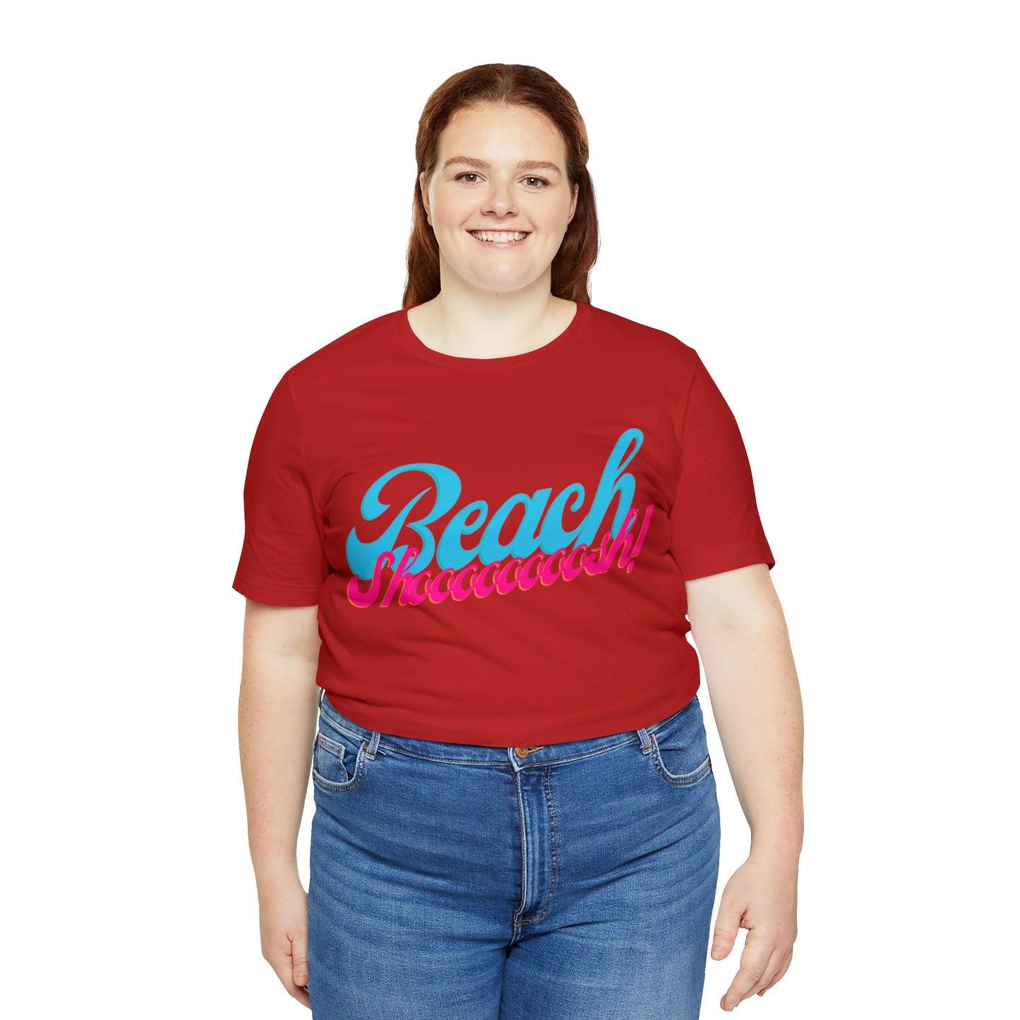 DCAL Beach Collection "Beach Shoosh" Unisex Jersey Short Sleeve Tee