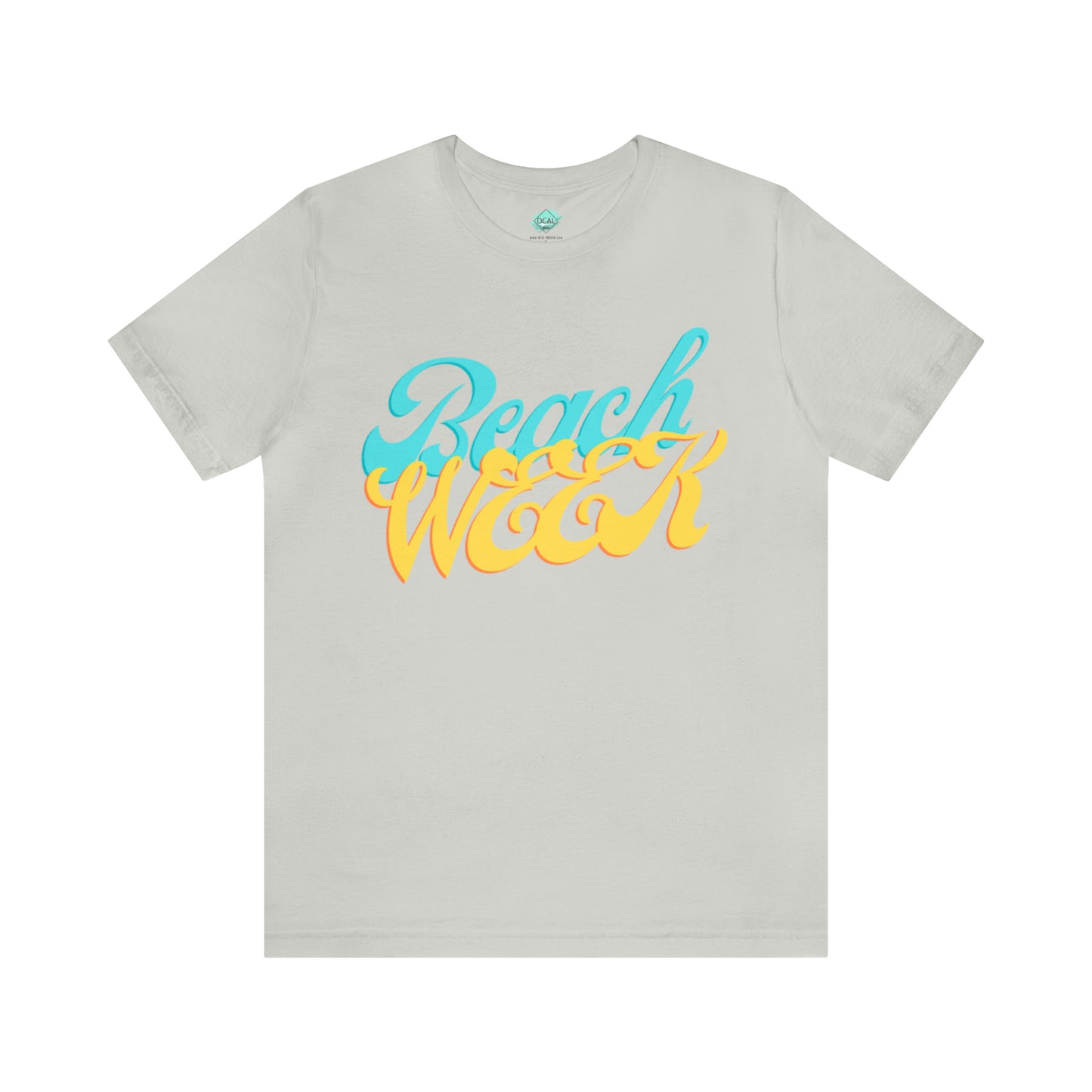 DCAL Beach Collection "Beach Week" Unisex Jersey Short Sleeve Tee