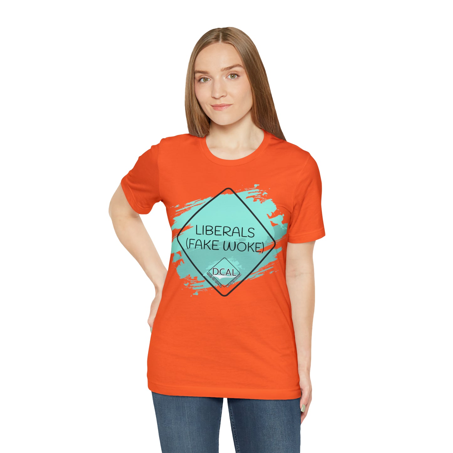 DCAL Graphic Tees "Fake Woke" Unisex Jersey Short Sleeve Tee