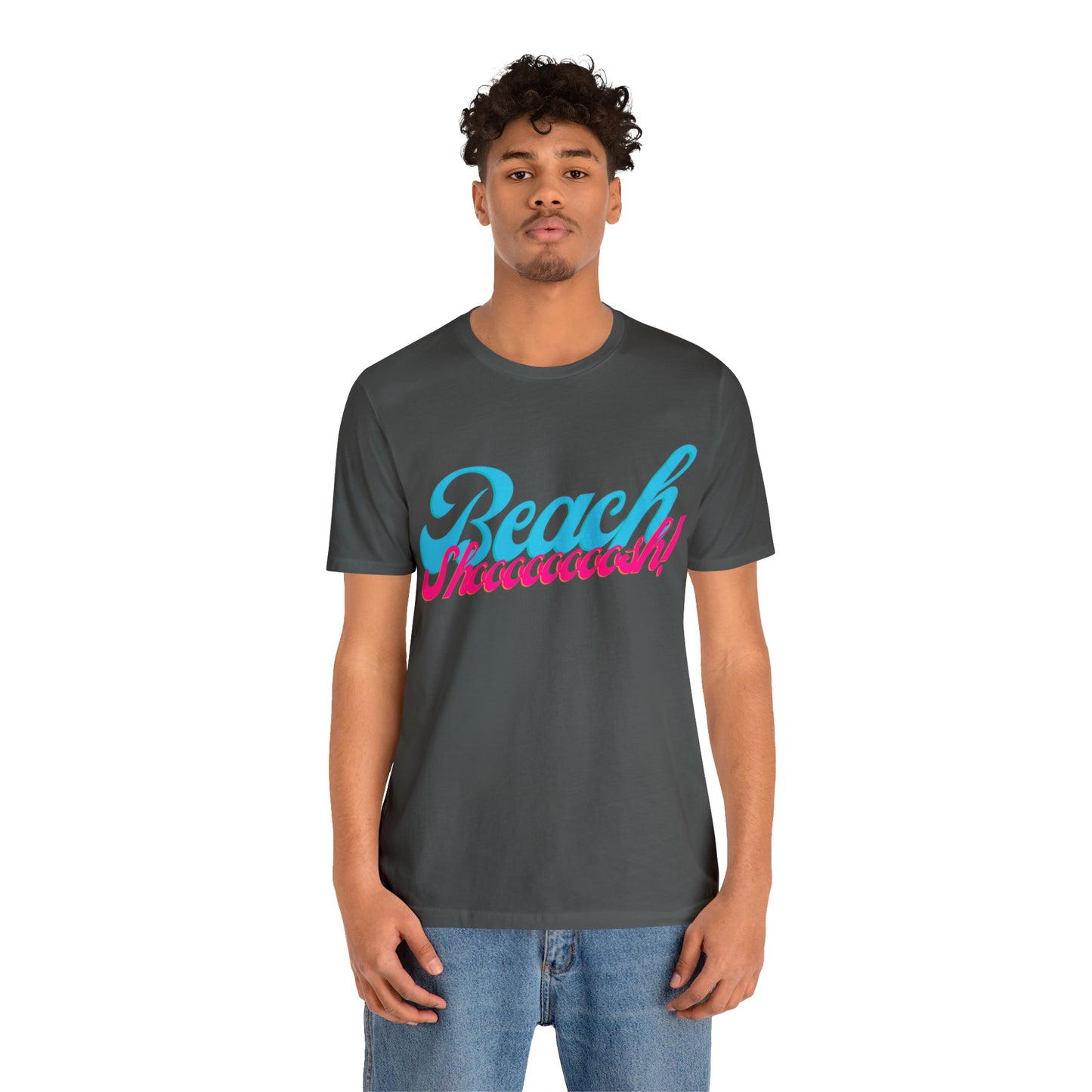DCAL Beach Collection "Beach Shoosh" Unisex Jersey Short Sleeve Tee