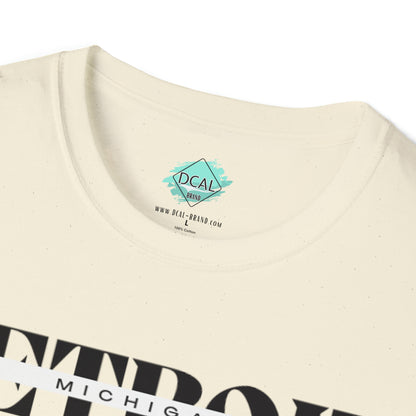 DCAL Downtown Diaries "Detroit" Unisex Softstyle T-Shirt