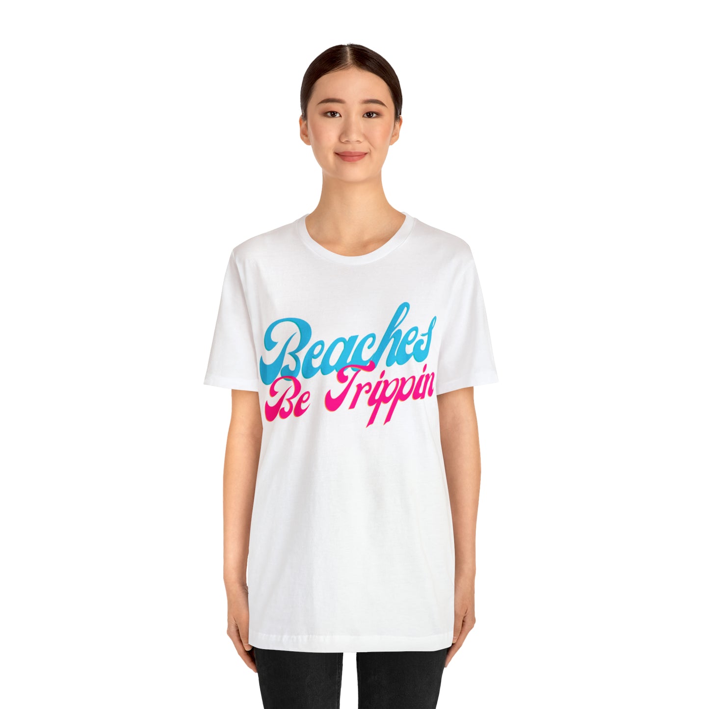 DCAL Beach Collection "Beach Be Trippin" Unisex Jersey Short Sleeve Tee
