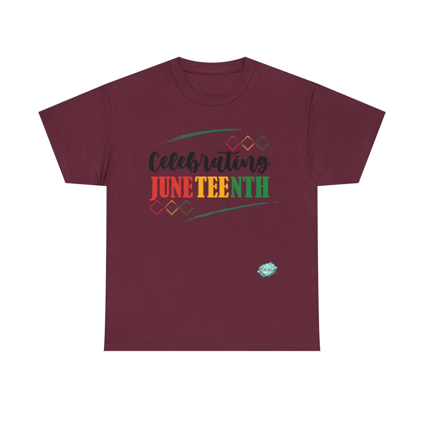 DCAL Juneteenth "Celebrating" Unisex Heavy Cotton Tee