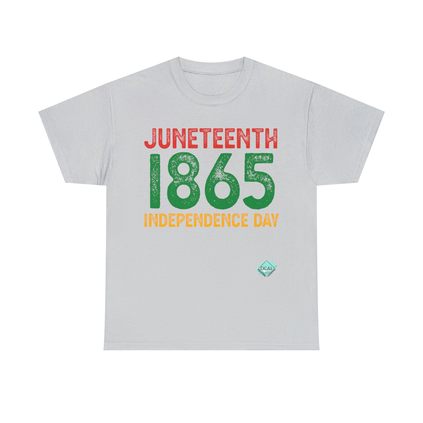 DCAL Juneteenth "1865" Unisex Heavy Cotton Tee