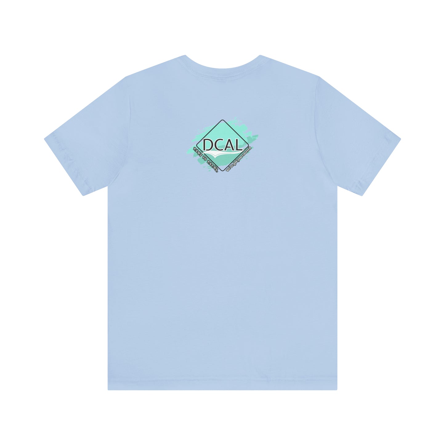 DCAL Minimalist "Paws to Palms" Unisex Jersey Short Sleeve Tee