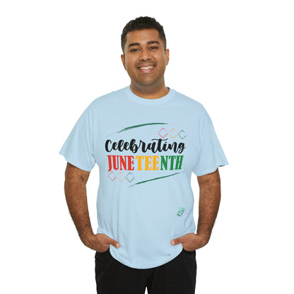 DCAL Juneteenth "Celebrating" Unisex Heavy Cotton Tee