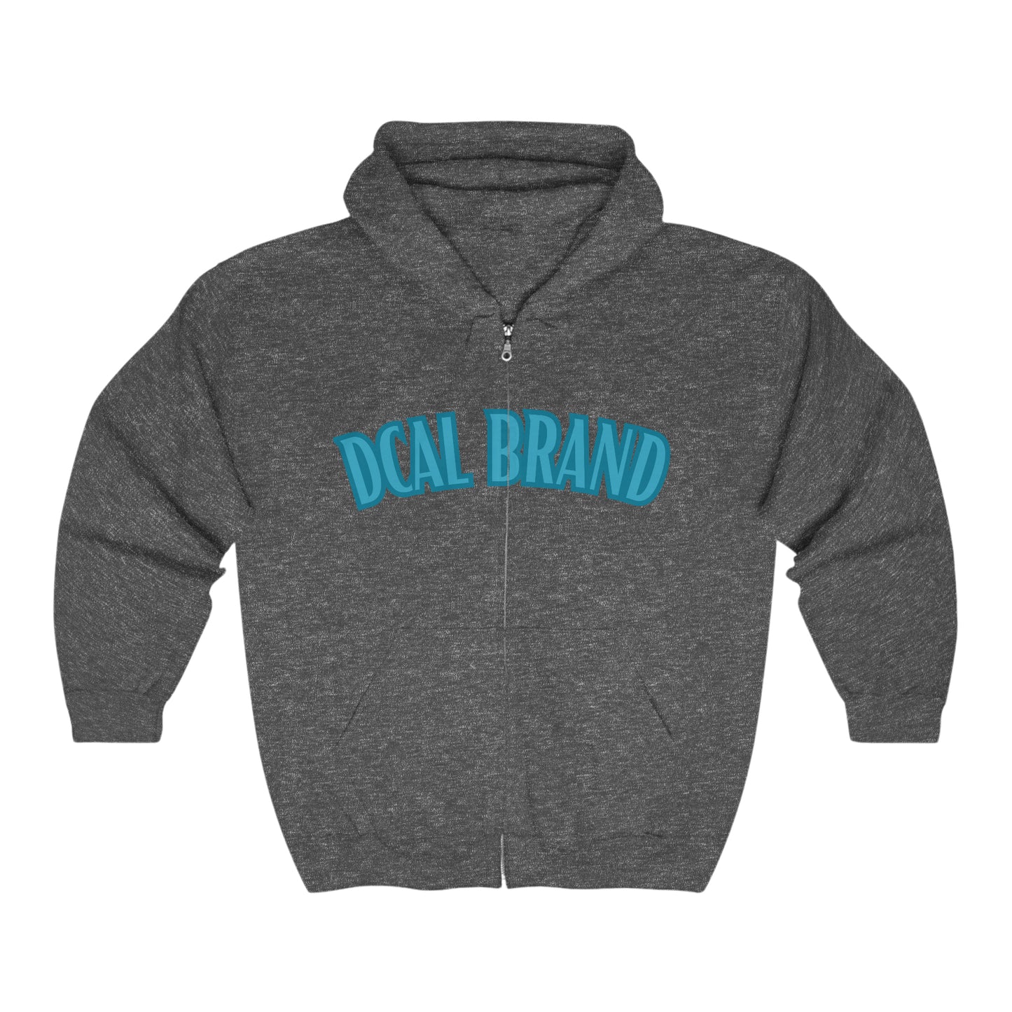 DCAL Unisex Heavy Blend™ Full Zip Hooded Sweatshirt