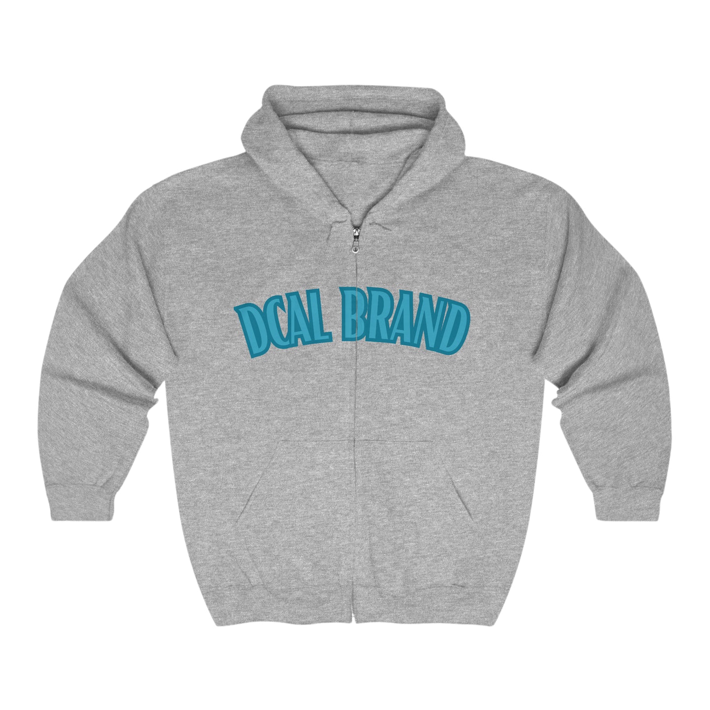 DCAL Unisex Heavy Blend™ Full Zip Hooded Sweatshirt