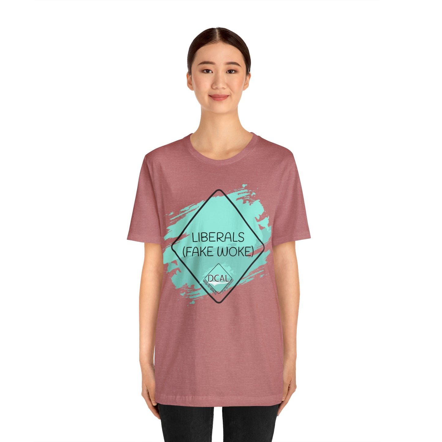 DCAL Graphic Tees "Fake Woke" Unisex Jersey Short Sleeve Tee