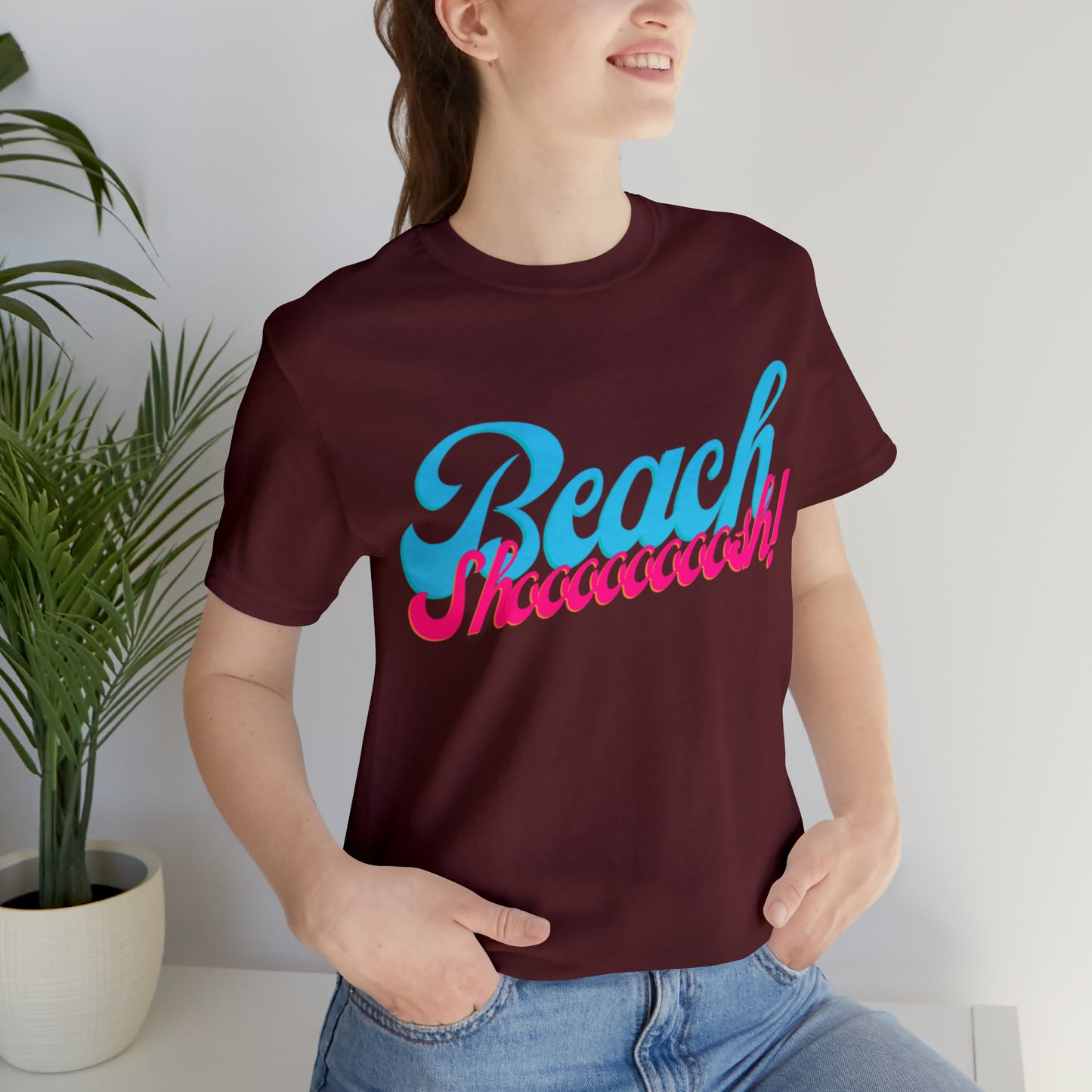 DCAL Beach Collection "Beach Shoosh" Unisex Jersey Short Sleeve Tee