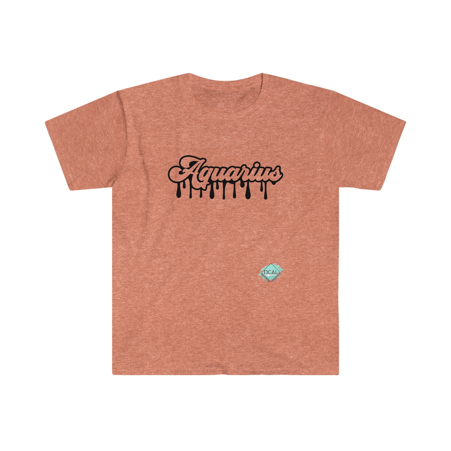 DCAL Zodiac Collection "Aquarius" Unisex Softstyle T-Shirt